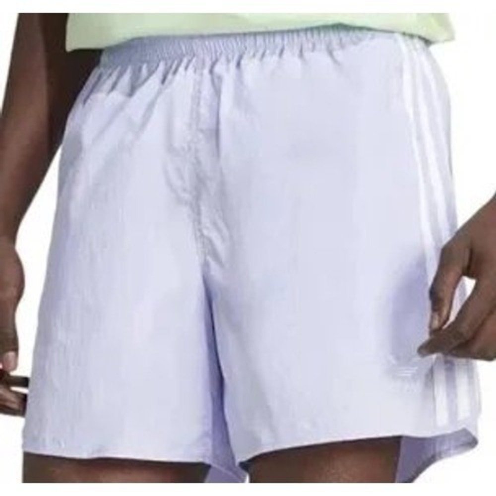 Adidas‎ Originals Mens Sprinter 3-Stripes Shorts XS Light Purple NWT